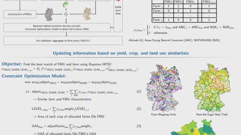 Improving geographical accuracy of agricultural data (Under Review)